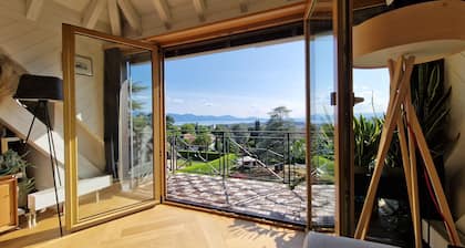 Breathtaking view of Lake Geneva and the mountains will definitely seduce you!