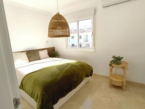 3 dormitorios, tabla de planchar con plancha, wifi y ropa de cama