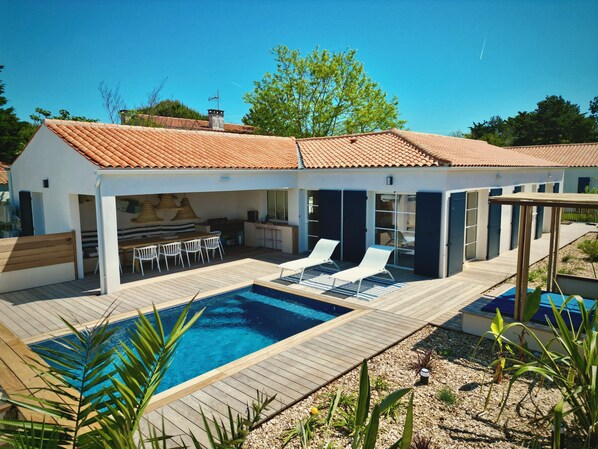 Außenpool, beheizter Pool