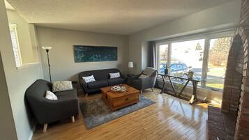 Älytelevisio, takka, videopelejä, DVD-soitin