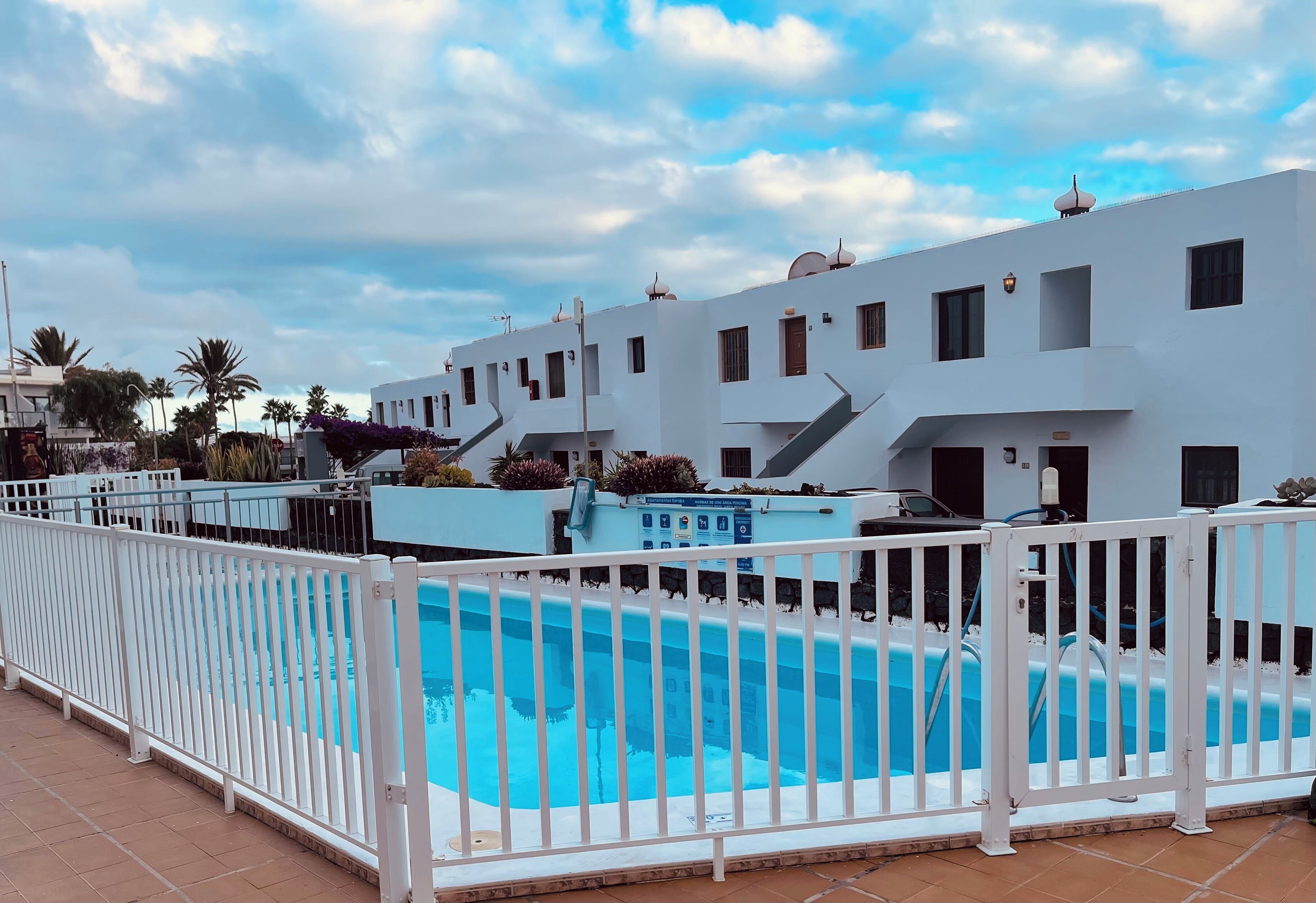 Alberca al aire libre 