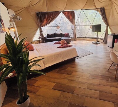 Unique Eco Dome Near the Beach, Bioluminescence,Curu Wildlife,Peaceful & Private