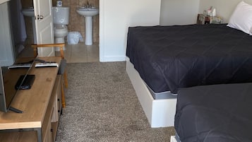 Room, 2 Queen Beds, Non Smoking, Private Bathroom | Free WiFi