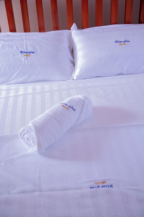 Basic Room, Garden View | 1 bedroom, premium bedding, down comforters, memory foam beds - Bliss-plus Motel (Kabubu)