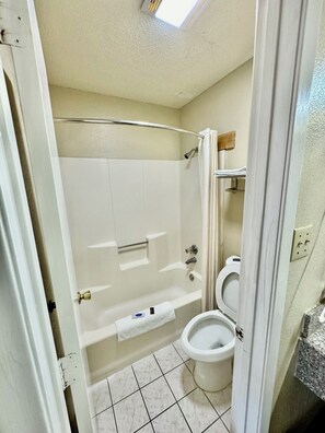 Standard Single Room, 1 King Bed, Non Smoking | Bathroom - Seagoville Inn (Seagoville)