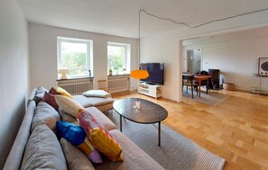 Fernseher, Kamin