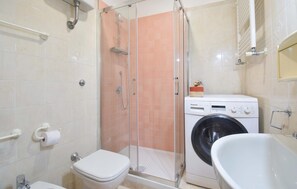 Een douche, een haardroger