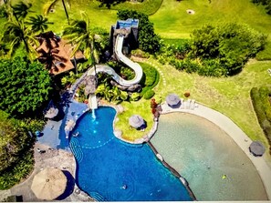 Alberca al aire libre 