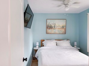 2 chambres, fer et planche à repasser, accès au Wi-Fi (inclus)