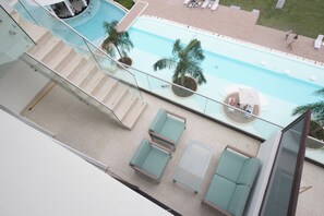 Outdoor pool - Beachside Gem: Your Coastal Haven close to Beach (Punta Cana)