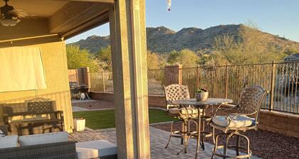 Peaceful home in Estrella Mountains with beautiful lake for walking