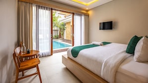 Vila, pemandangan kolam renang