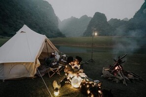 ด้านหน้าที่พัก