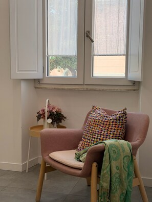 Egyptian cotton sheets, premium bedding, down duvets, desk - Veniero37 Guest House (Rome)