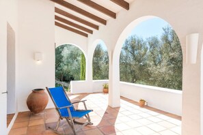 Terrace/patio - ❤️Finca Ses Curtanetas❤️private pool, free WiFi (Alaior)