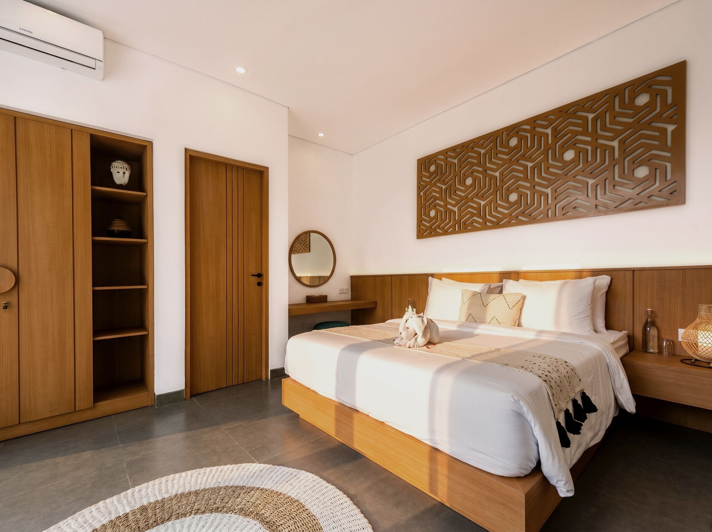Vila Mewah, 4 kamar tidur, kolam renang pribadi | 4 kamar tidur, brankas, meja kerja, dan ruang kerja ramah laptop