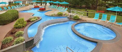 Indoor pool, a heated pool