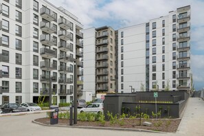 Overnatningsstedets facade