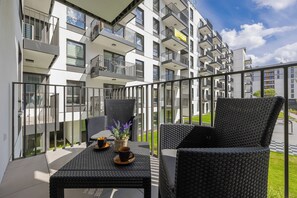 Căn hộ, 1 phòng ngủ, ban công | Ban công