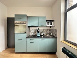 Private kitchen - Appartement Confortable DE 30m2 Proche Centre Amiens (Amiens)