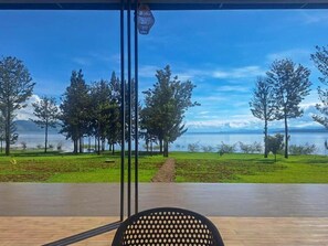 Vue depuis l’hébergement