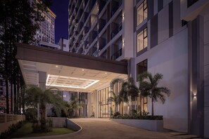 Entrada de la propiedad