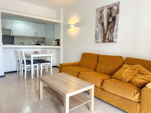 Living area - Charco del Palo Fkk, Lanzarote, Villa Blanca, Apartment 3 (Charco del Palo)