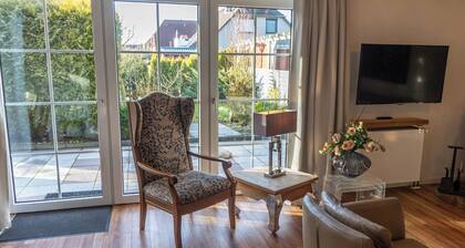 Die Ferienwohnung "haus Hamburg" im Erdgeschoss ist Geschmackvoll Eingerichtet u