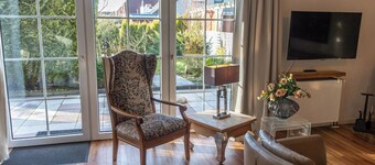 Die Ferienwohnung "haus Hamburg" im Erdgeschoss ist Geschmackvoll Eingerichtet u