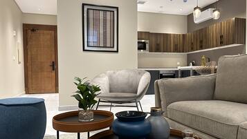 Appartement Design, 2 chambres | Coin séjour