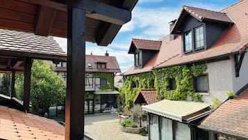 Blick vom Balkon
