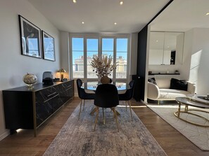 Interior - Bel Appartement Moderne Balcon vue Tour Eiffel (Boulogne-Billancourt)