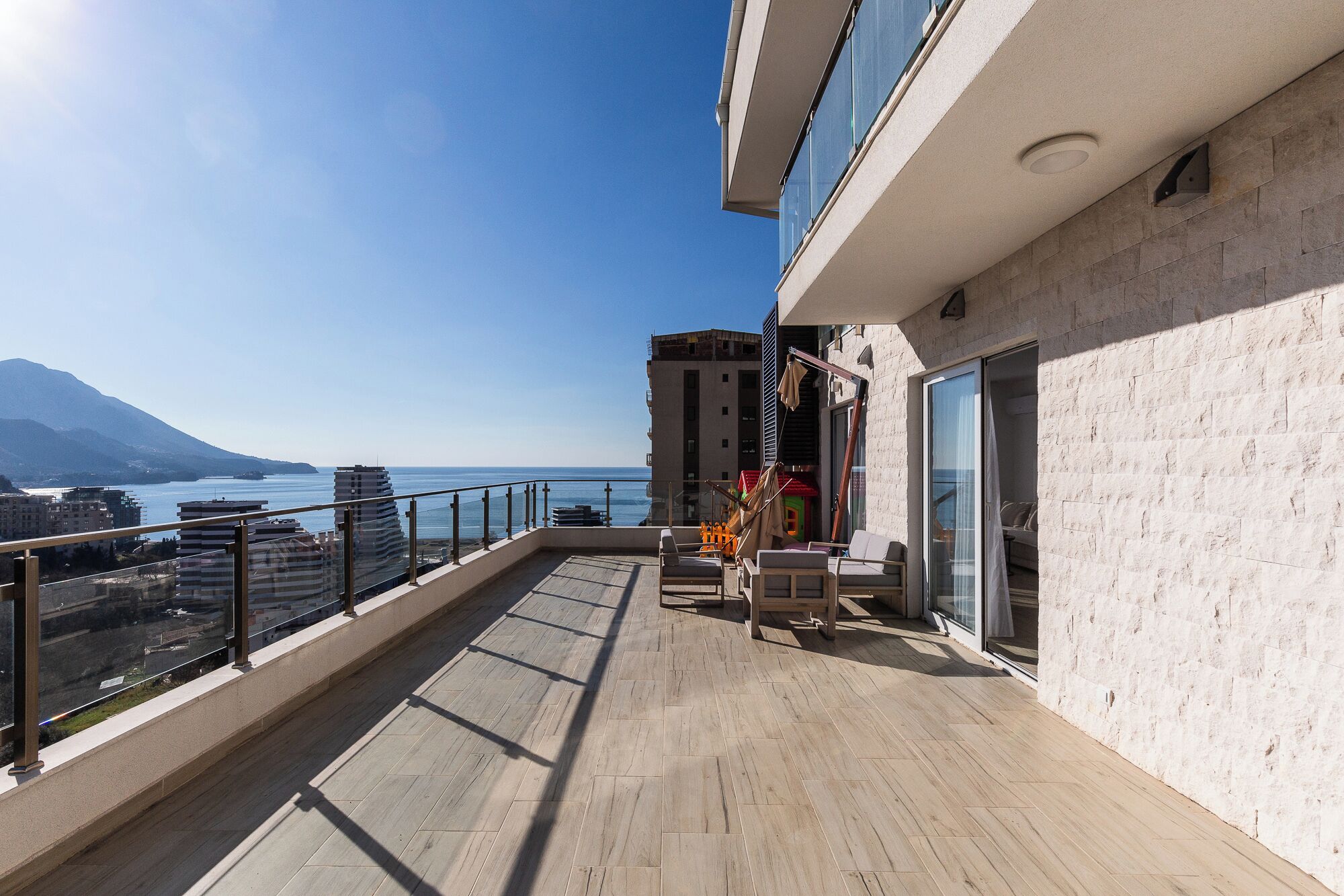 Panorama appartement | Terras