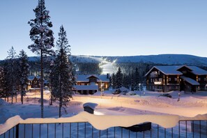 Vista des de l'allotjament
