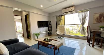 2 BHK Condo Balcony Sea View Bandra