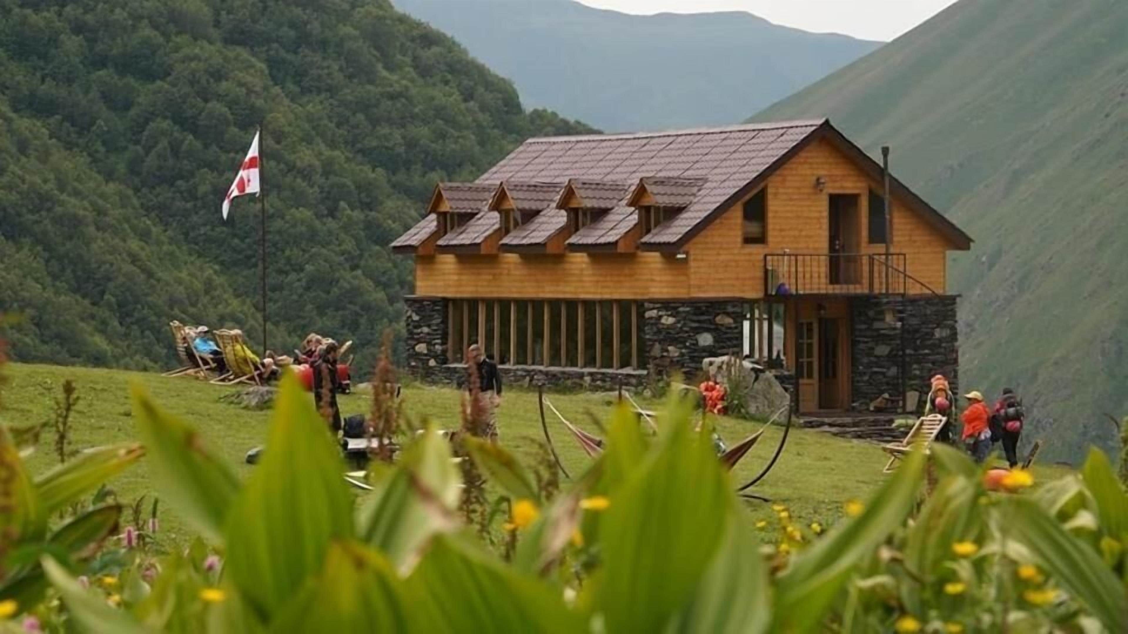 Fassade der Unterkunft