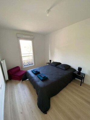 1 bedroom, WiFi, bed sheets