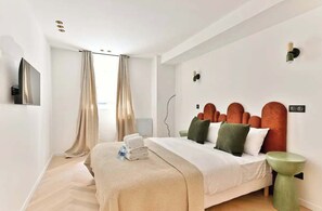 3 soverom, strykejern/-brett, wi-fi og sengetøy