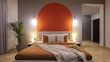 Ropa de cama hipoalergénica, escritorio y cortinas blackout