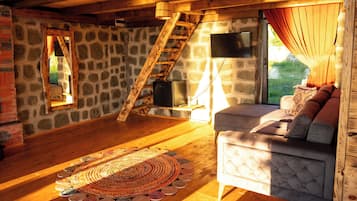 商務單棟小屋, 海景 | 客廳 | LED 電視