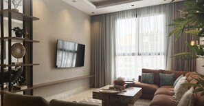 Premier Apartment, 3 Bedrooms | Living area - Kease Malqa B5-6 Royal Touch  XZ43 (Riyadh)