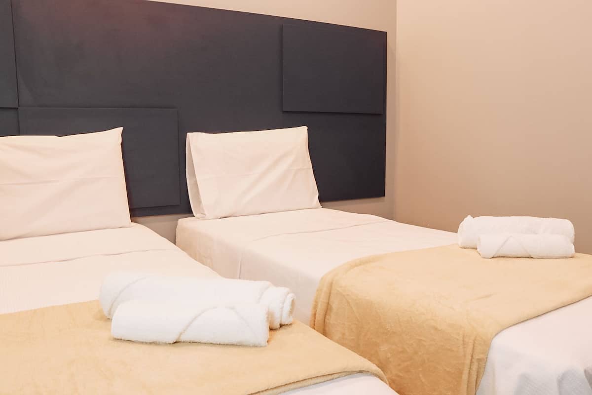 Deluxe Twin kamer | 1 slaapkamer, een bureau, een laptopwerkplek, gratis wifi