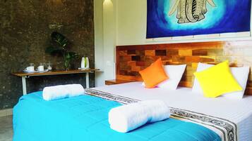 Deluxe Double Room, Mountain View | Egyptian cotton sheets, premium bedding, memory foam beds