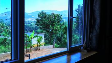 Deluxe Double Room, Mountain View | Egyptian cotton sheets, premium bedding, memory foam beds