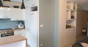 Private kitchen - 6 Voyageurs, Duplex 3 Chambres, 3 Salles de Bain (Paris)