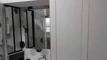 Towels, soap, toilet paper