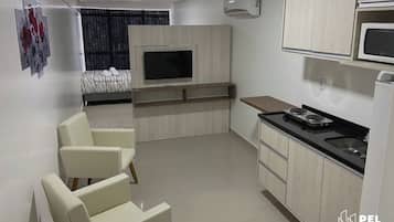 City Apartment | Living area | TV