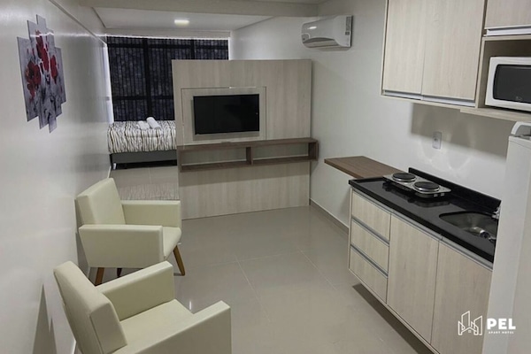 City Apartment | Living area | TV