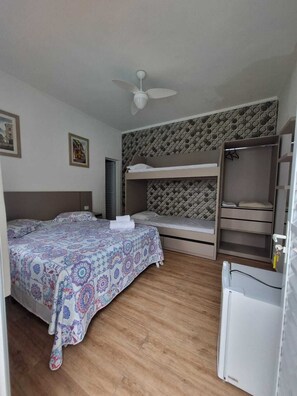 Family Suite | 1 bedroom, free WiFi - Pousada Aconchego na Praia  (Praia Grande)