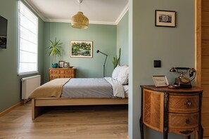 1 bedroom, iron/ironing board, travel crib, WiFi - Vintage Apartments Mint / Free parking (Rīga)
